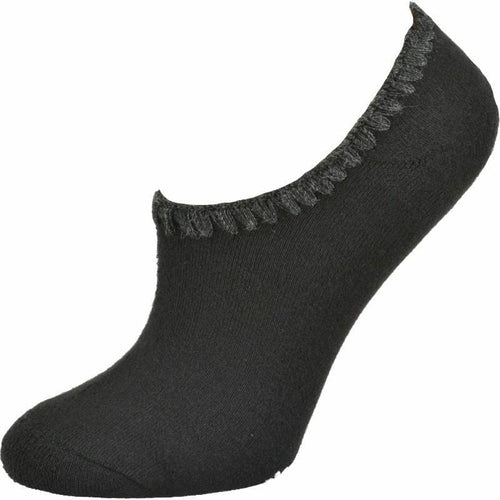Bamboo No Show Invisible Rayon Socks