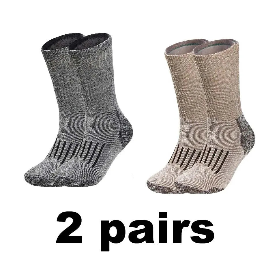 Merino Wool Socks Autumn, Winter Thickened breathable insulation hiking socks
