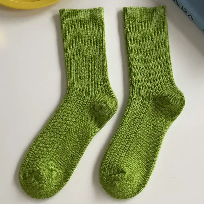 Merino Wool Classic Solid Color Socks
