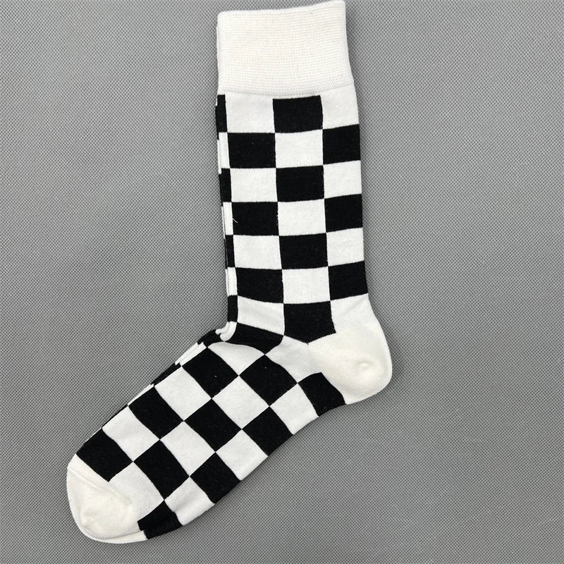 Happy Socks Multi Pattern Design Fashion Fun Trendy Socks Cotton Unisex