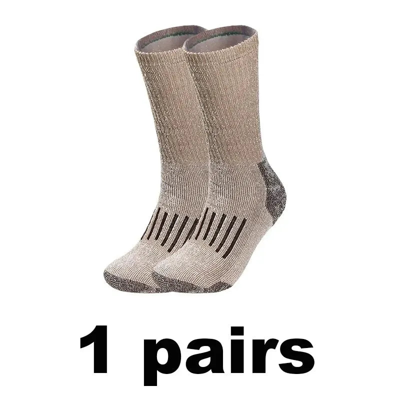 Merino Wool Socks Autumn, Winter Thickened breathable insulation hiking socks