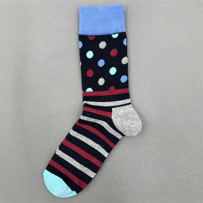 Happy Socks Multi Pattern Design Fashion Fun Trendy Socks Cotton Unisex