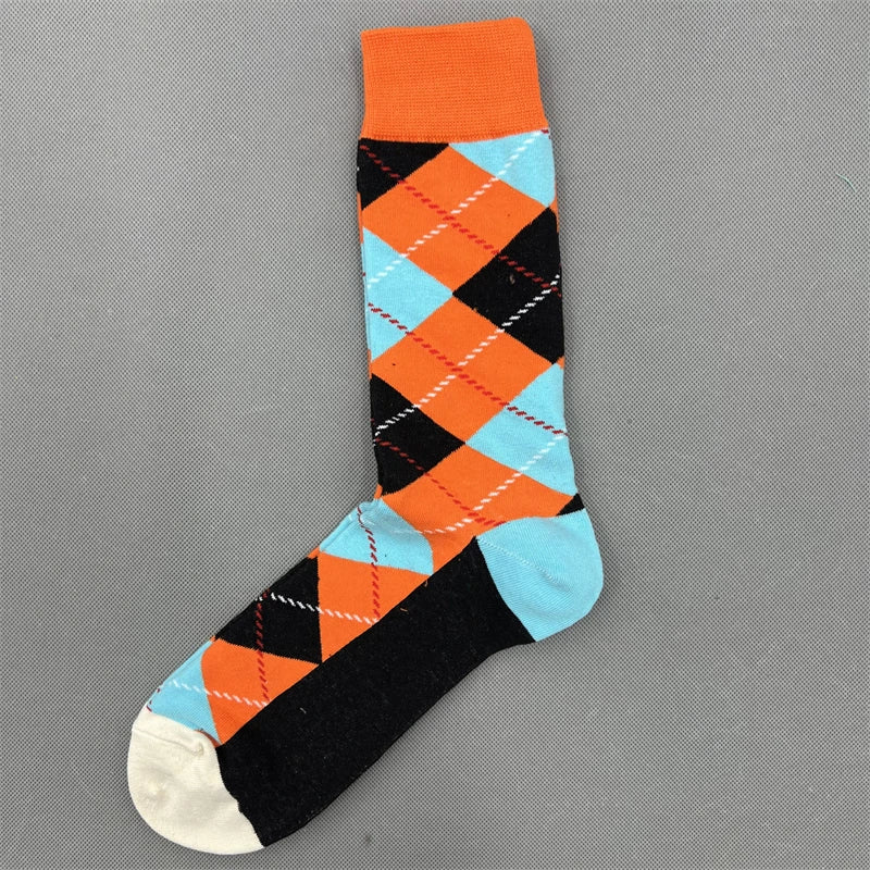 Happy Socks Multi Pattern Design Fashion Fun Trendy Socks Cotton Unisex