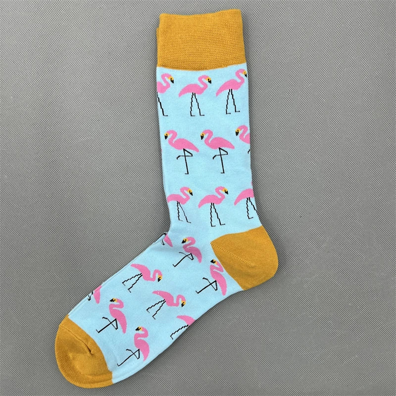 Happy Socks Multi Pattern Design Fashion Fun Trendy Socks Cotton Unisex