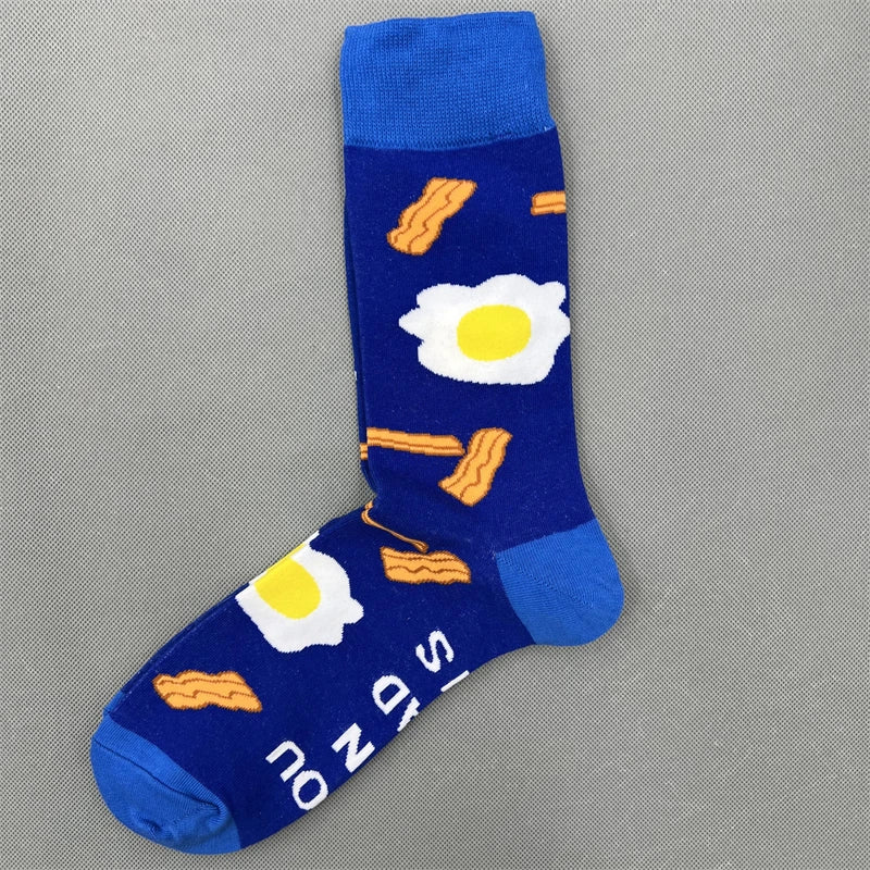 Happy Socks Multi Pattern Design Fashion Fun Trendy Socks Cotton Unisex
