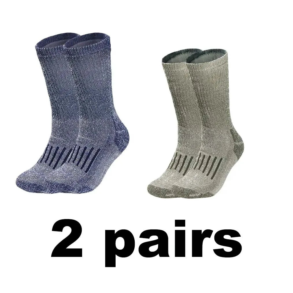 Merino Wool Socks Autumn, Winter Thickened breathable insulation hiking socks