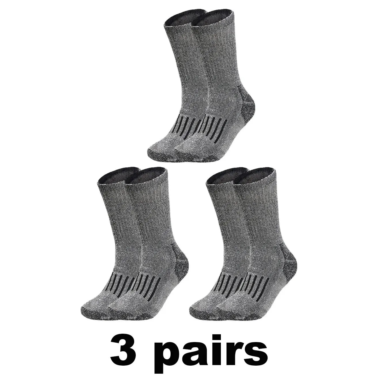 Merino Wool Socks Autumn, Winter Thickened breathable insulation hiking socks