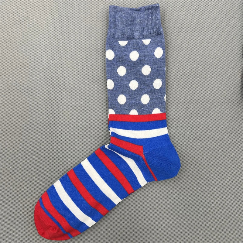 Happy Socks Multi Pattern Design Fashion Fun Trendy Socks Cotton Unisex