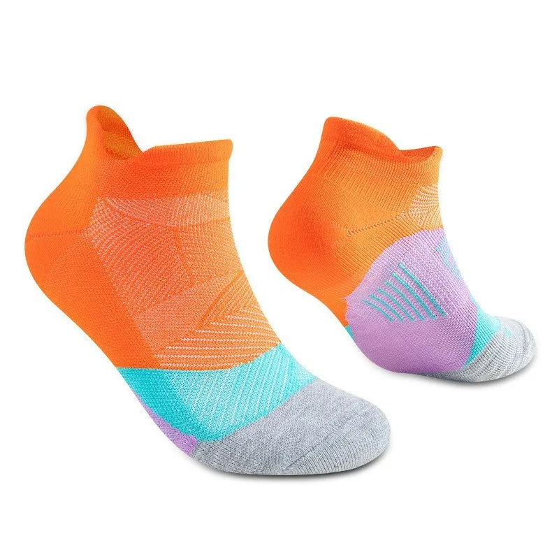 Women No Show, Tab Athletic Socks, Anti-Slip