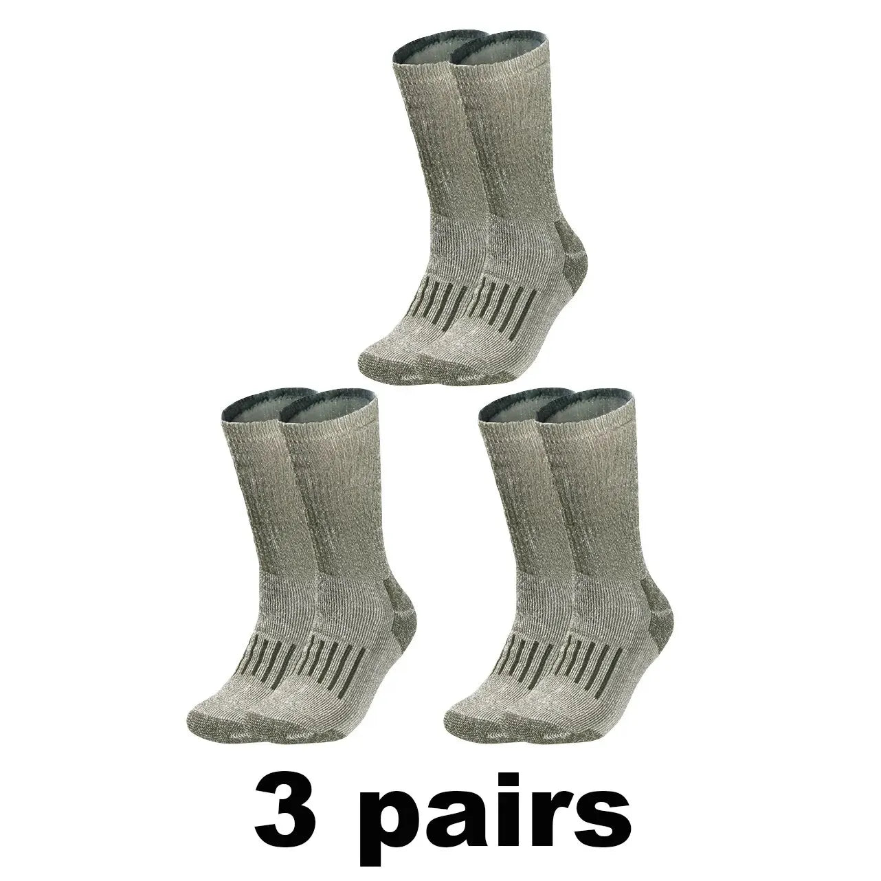 Merino Wool Socks Autumn, Winter Thickened breathable insulation hiking socks