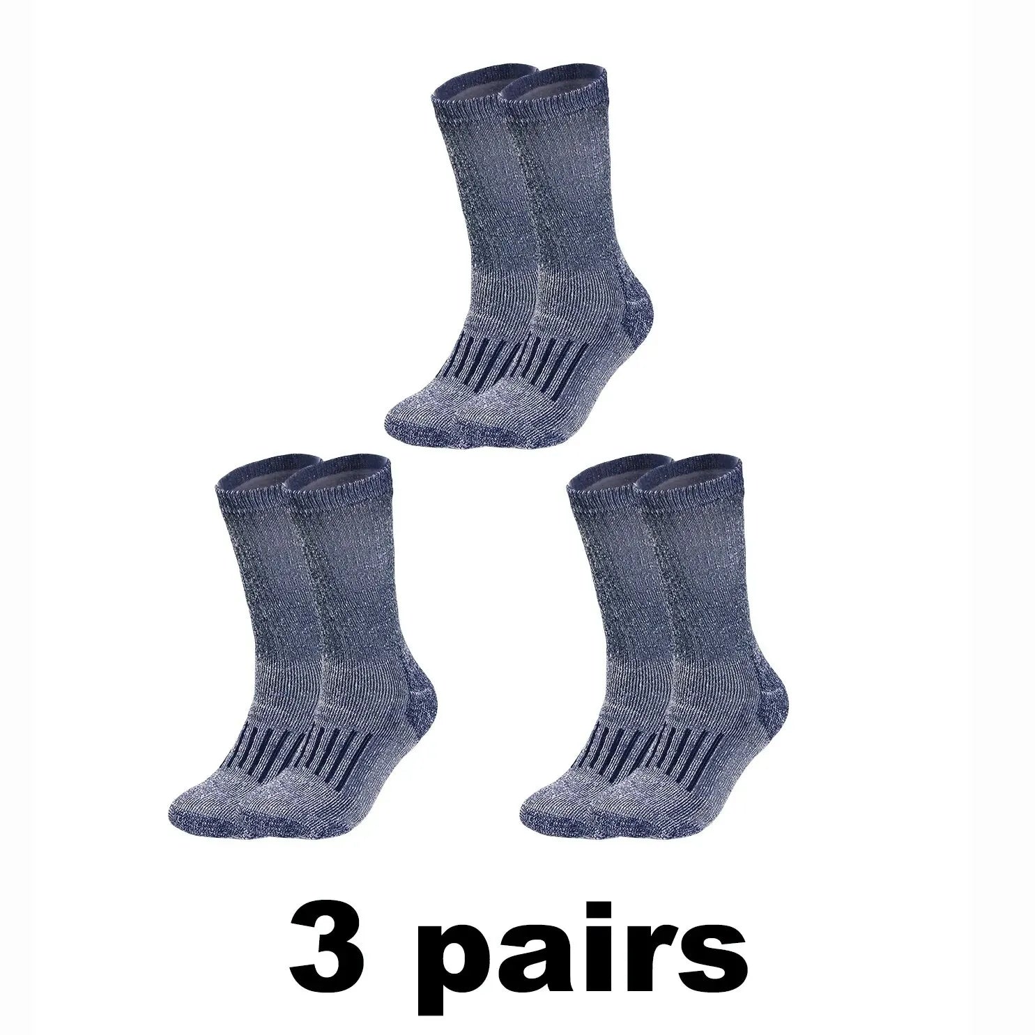 Merino Wool Socks Autumn, Winter Thickened breathable insulation hiking socks