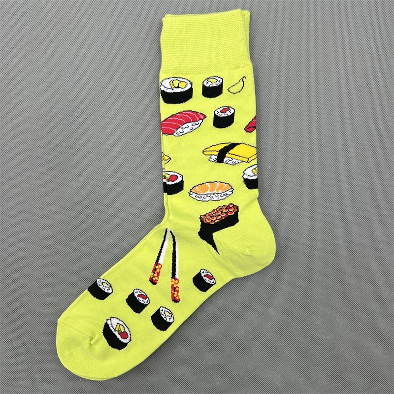 Happy Socks Multi Pattern Design Fashion Fun Trendy Socks Cotton Unisex