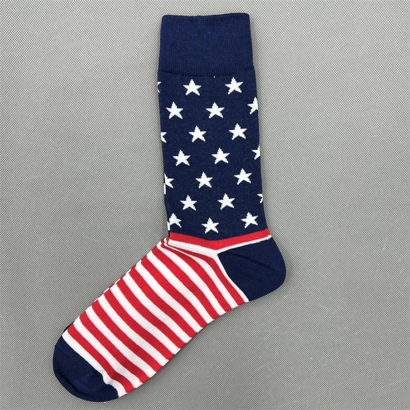Happy Socks Multi Pattern Design Fashion Fun Trendy Socks Cotton Unisex