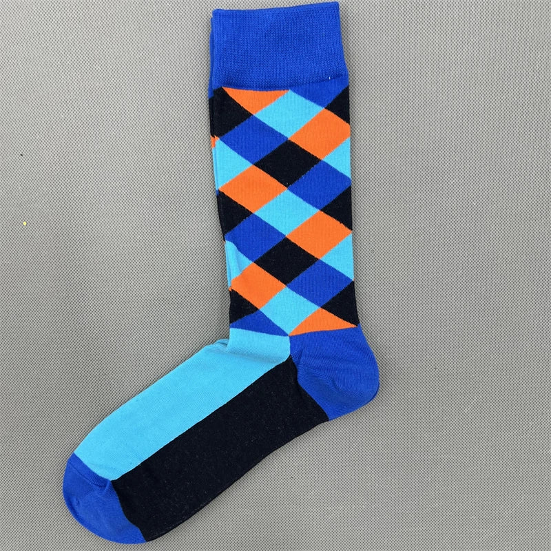 Happy Socks Multi Pattern Design Fashion Fun Trendy Socks Cotton Unisex