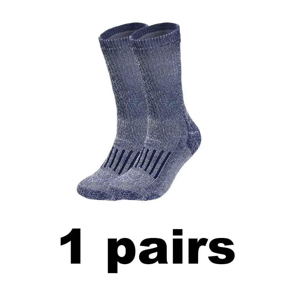 Merino Wool Socks Autumn, Winter Thickened breathable insulation hiking socks
