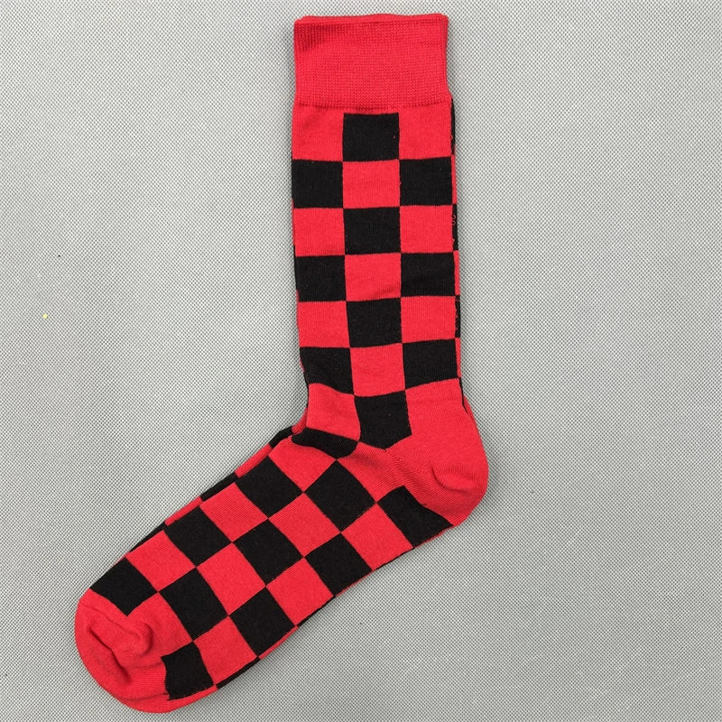 Happy Socks Multi Pattern Design Fashion Fun Trendy Socks Cotton Unisex