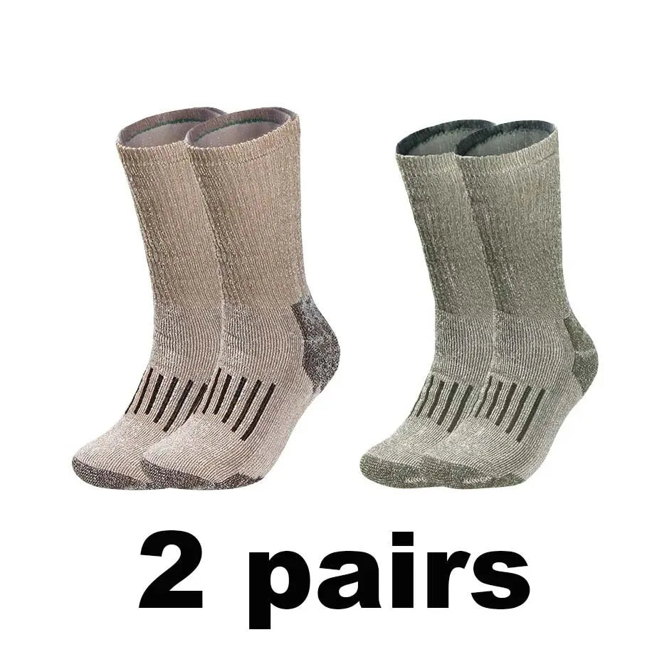 Merino Wool Socks Autumn, Winter Thickened breathable insulation hiking socks