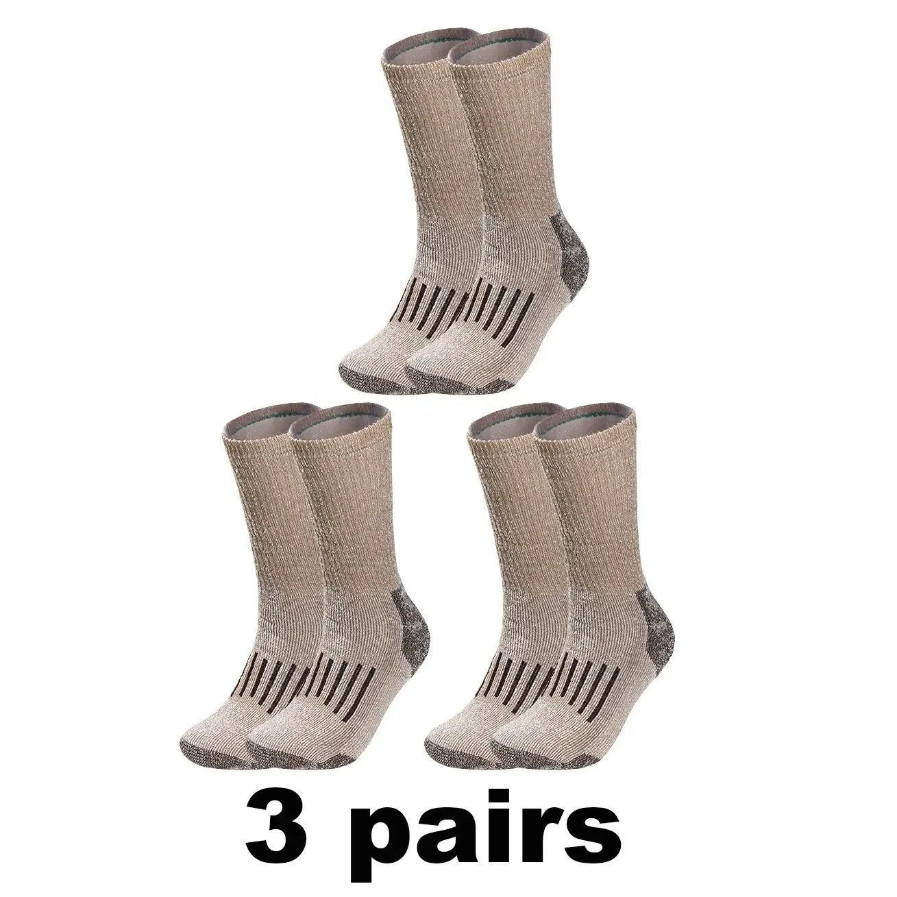 Merino Wool Socks Autumn, Winter Thickened breathable insulation hiking socks