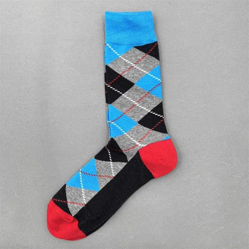 Happy Socks Multi Pattern Design Fashion Fun Trendy Socks Cotton Unisex