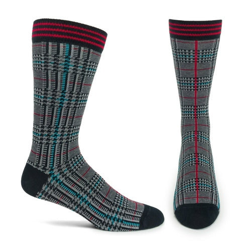 Prince Plaid Sock-0